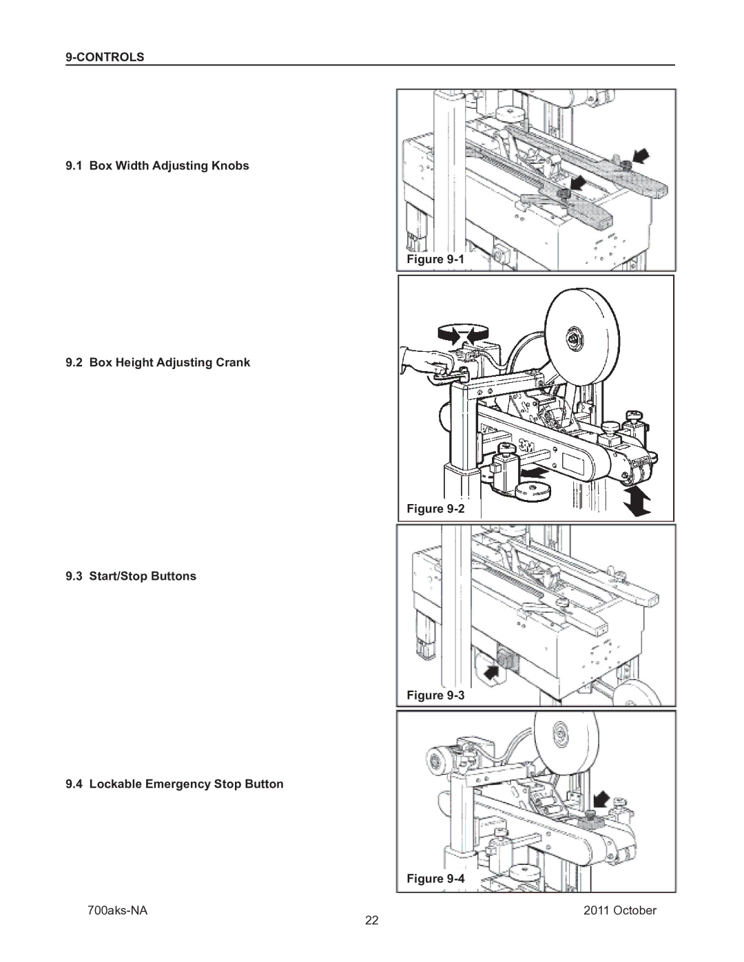 3M 40800 operating instructions Controls 