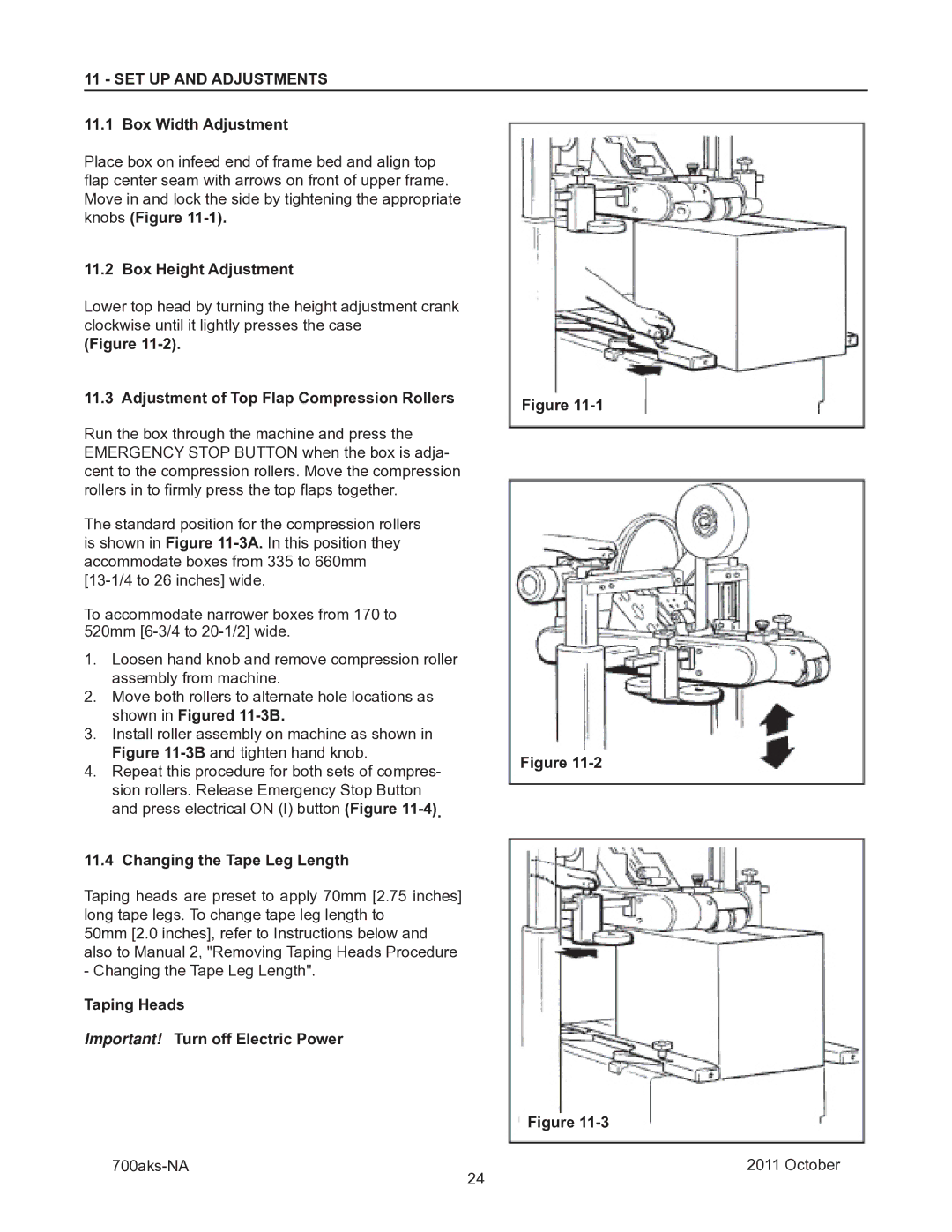 3M 40800 operating instructions SET UP and Adjustments 