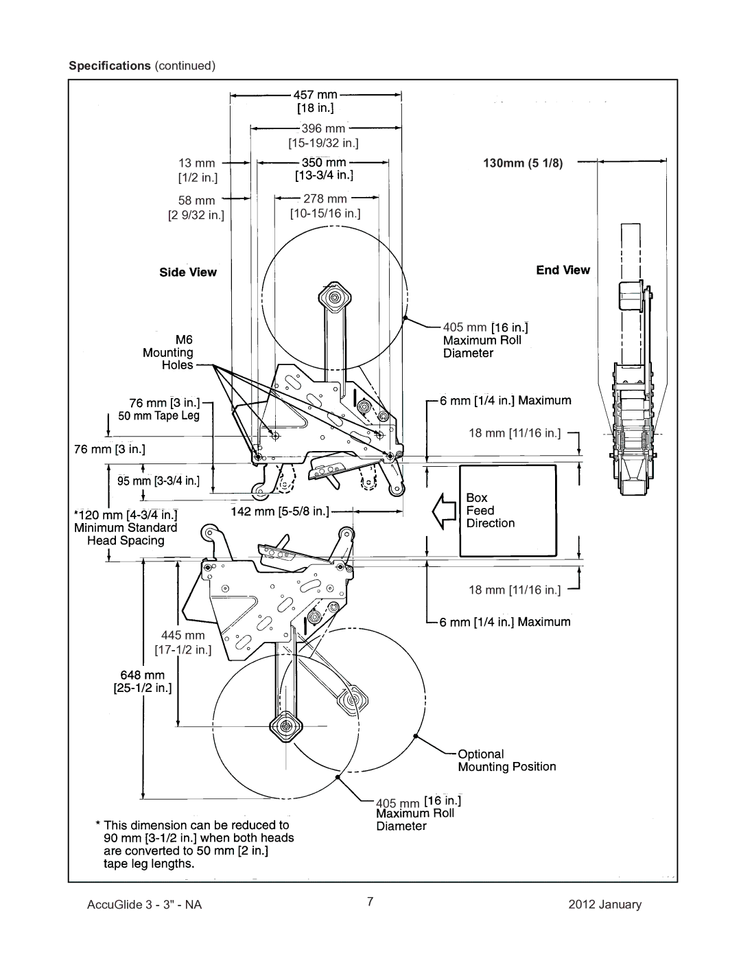 3M 40800 operating instructions Specifications, 130mm 5 1/8 