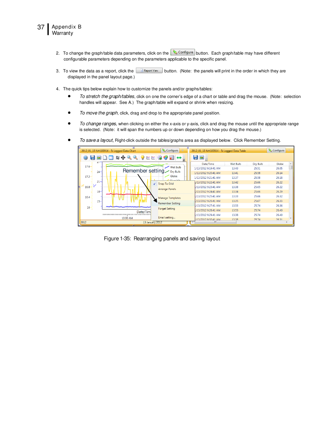 3M 46, 44 user manual Remember setting 