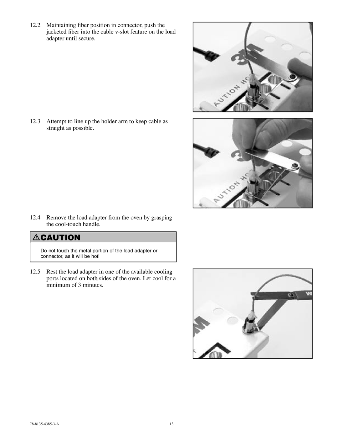 3M 78-8135-4385-3-A manual Caution 