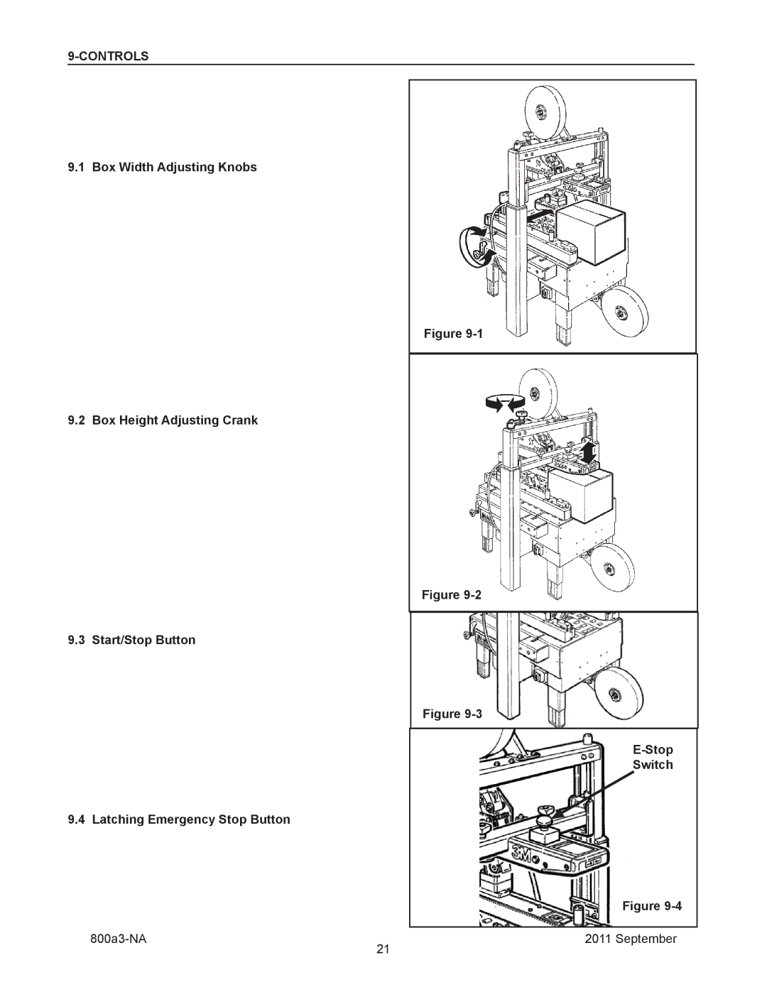 3M 800a3 manual Controls 