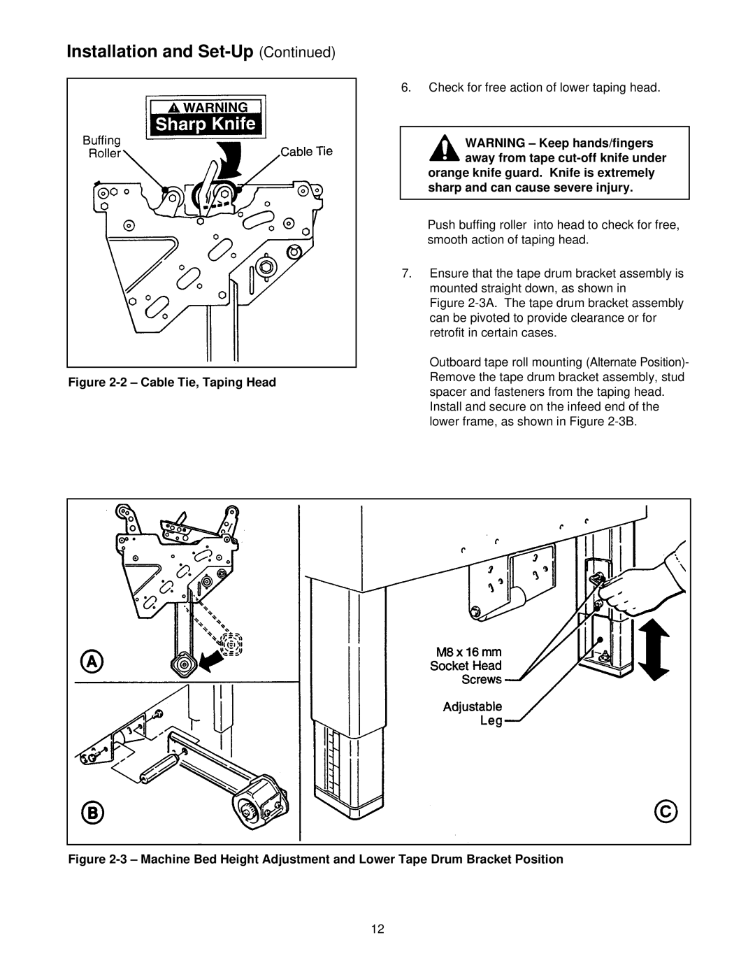 3M 800ab 39600 manual Cable Tie, Taping Head 