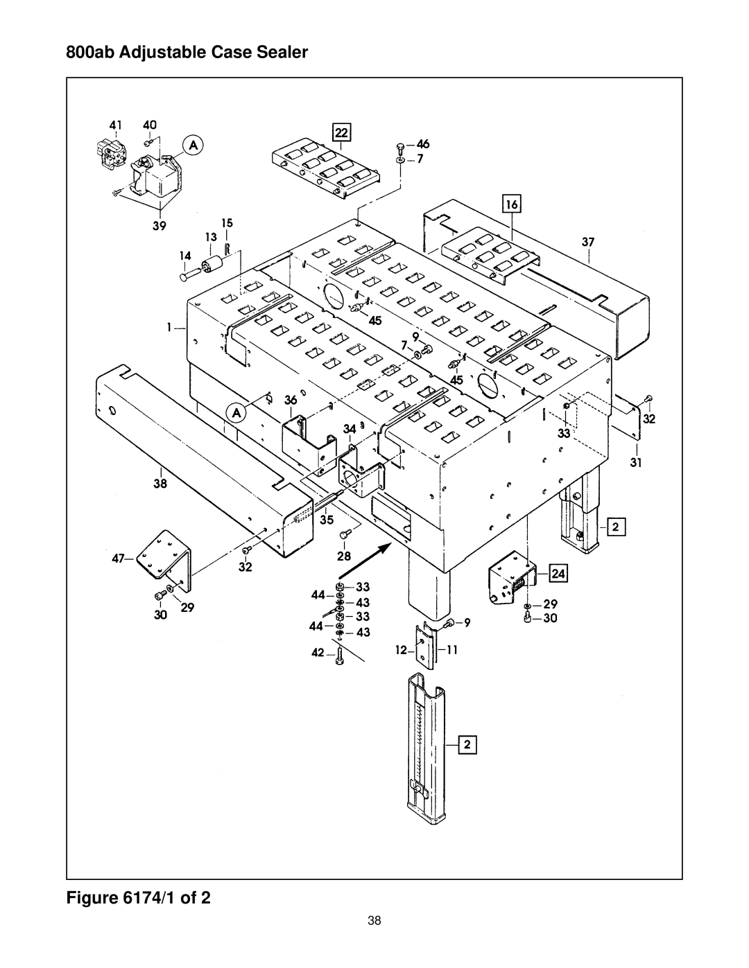 3M 800ab 39600 manual 800ab Adjustable Case Sealer 