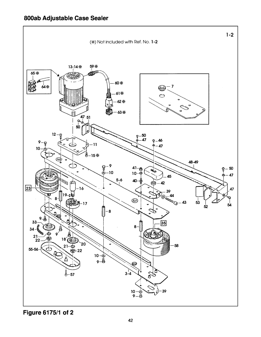 3M 800ab 39600 manual 800ab Adjustable Case Sealer /1 of 