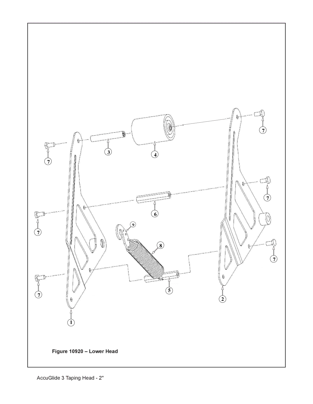 3M 800ab manual Lower Head 