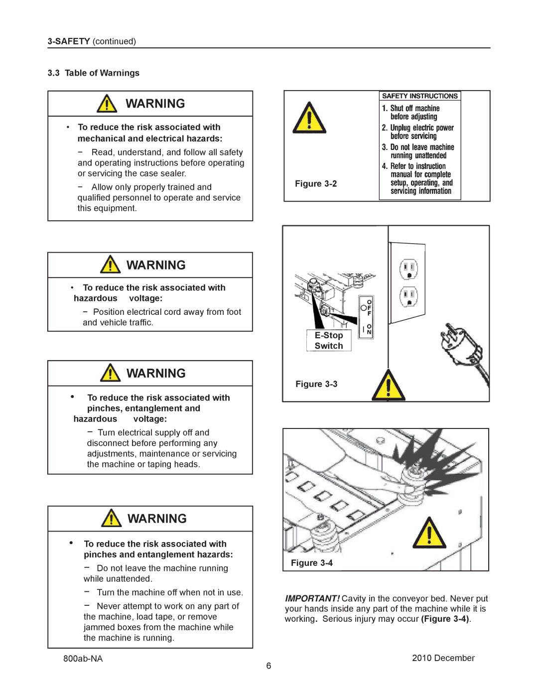 3M 800ab manual To reduce the risk associated with hazardous voltage 