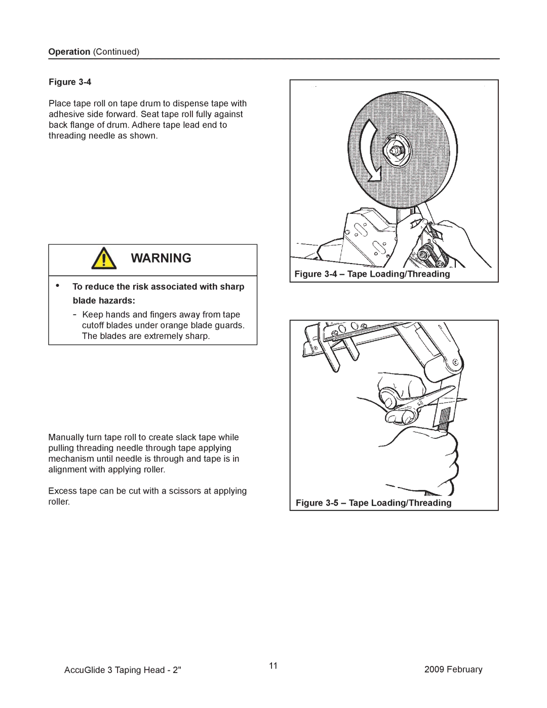 3M 800ab manual AccuGlide 3 Taping Head February 