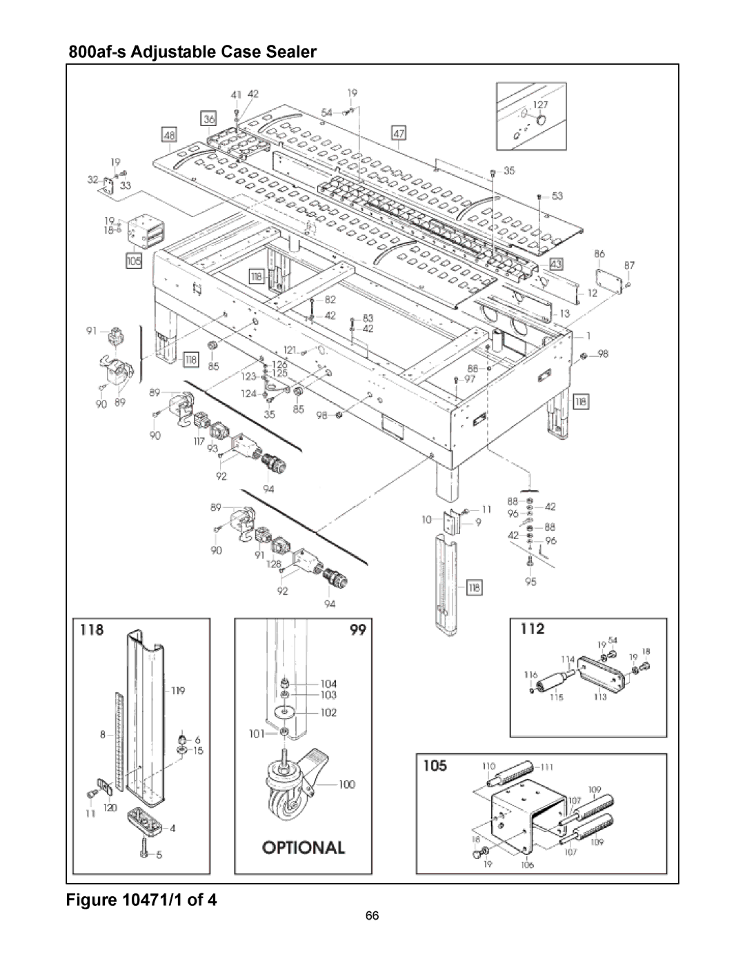 3M manual 800af-s Adjustable Case Sealer 