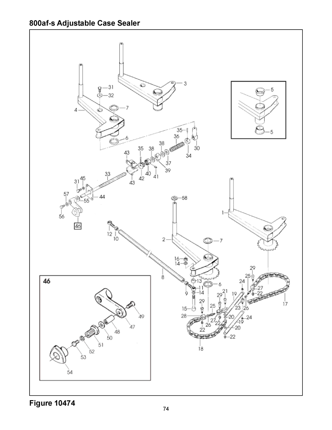 3M manual 800af-s Adjustable Case Sealer 