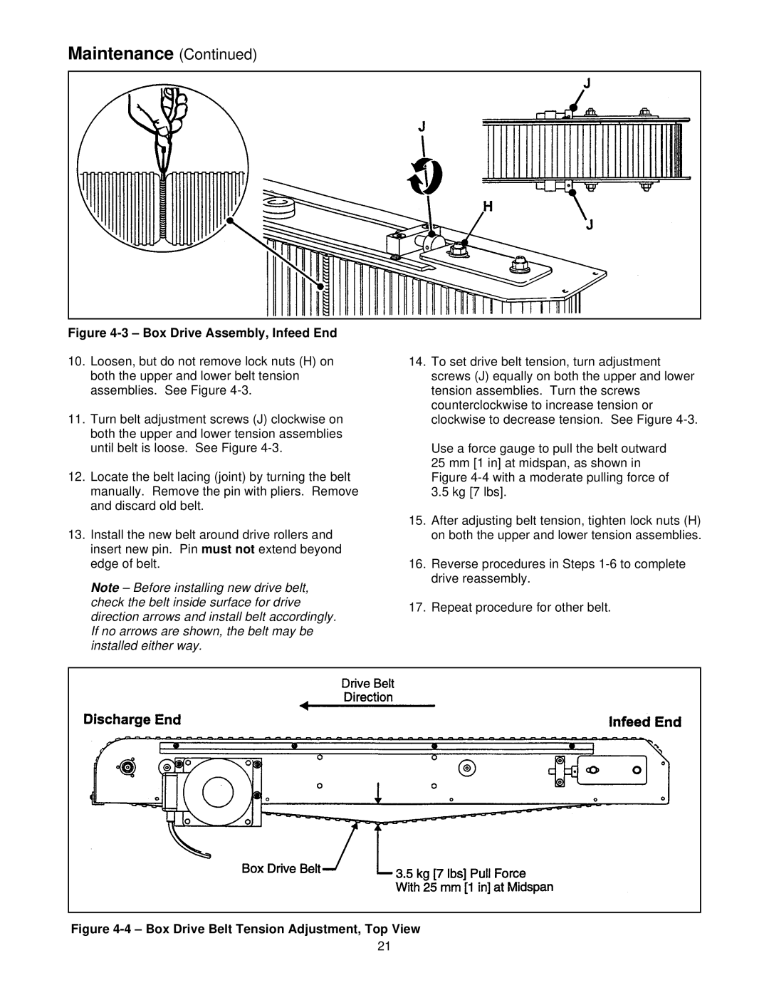 3M 800r3 manual Box Drive Assembly, Infeed End 