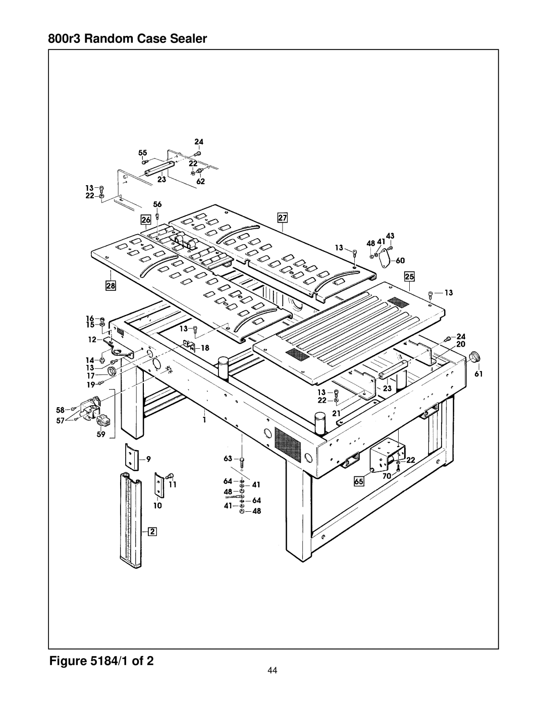 3M manual 800r3 Random Case Sealer 