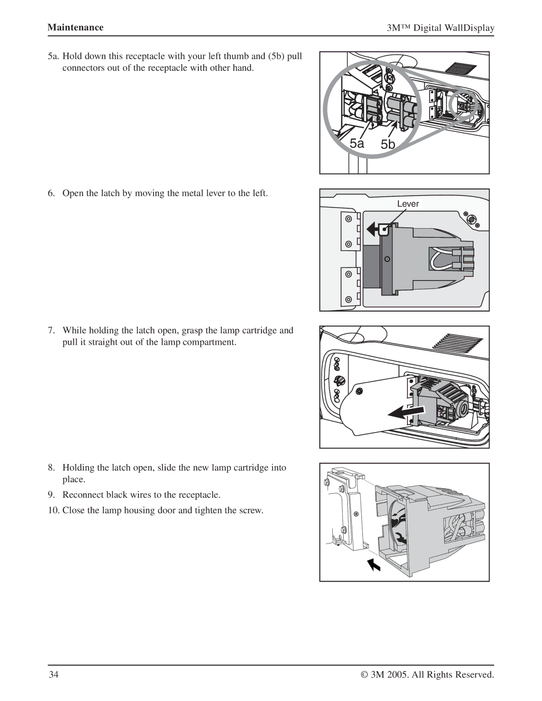 3M 9000PD manual 5a 5b 