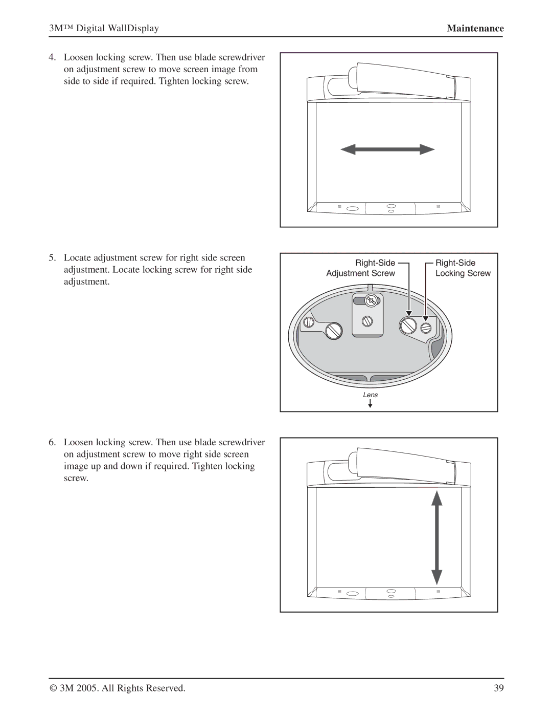 3M 9000PD manual 3M Digital WallDisplay 