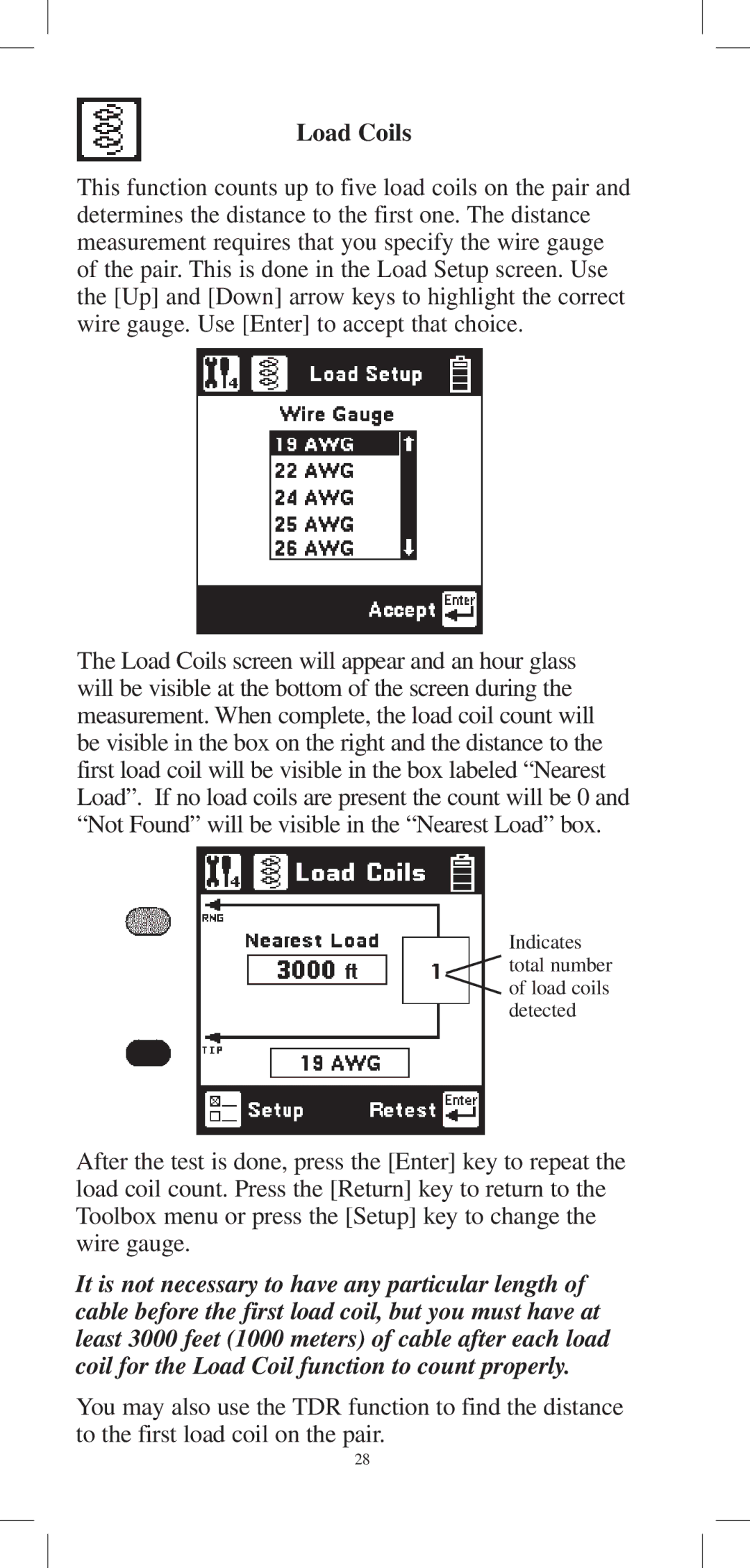 3M 965DPS instruction manual Load Coils 