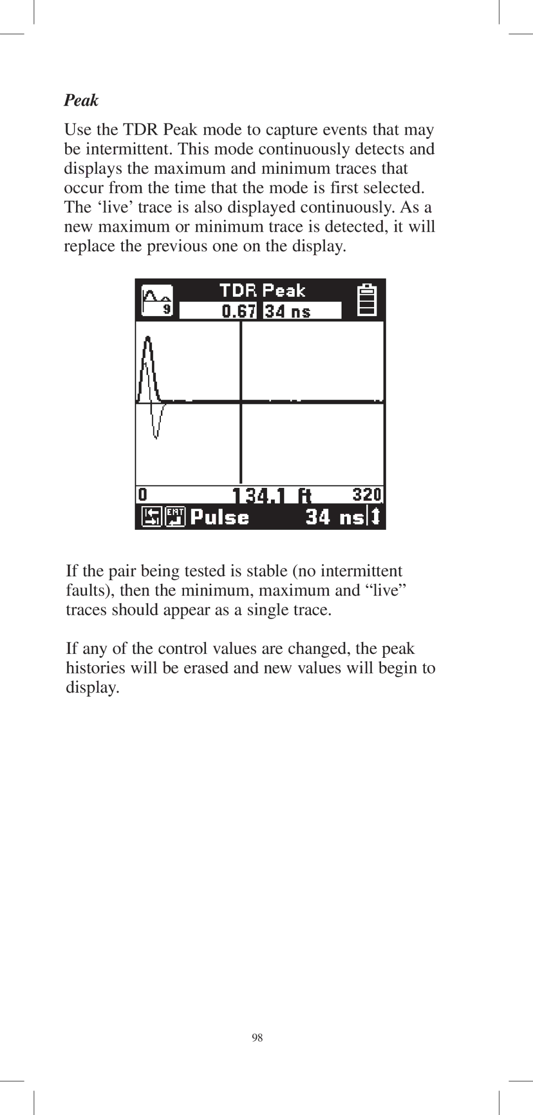 3M 965DPS instruction manual Peak 