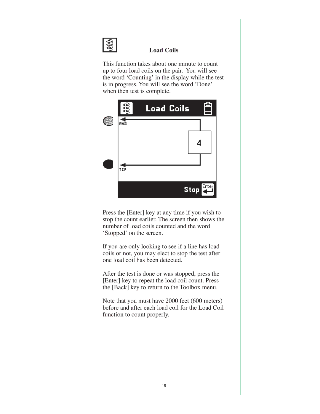 3M 965DSP-B instruction manual Load Coils 