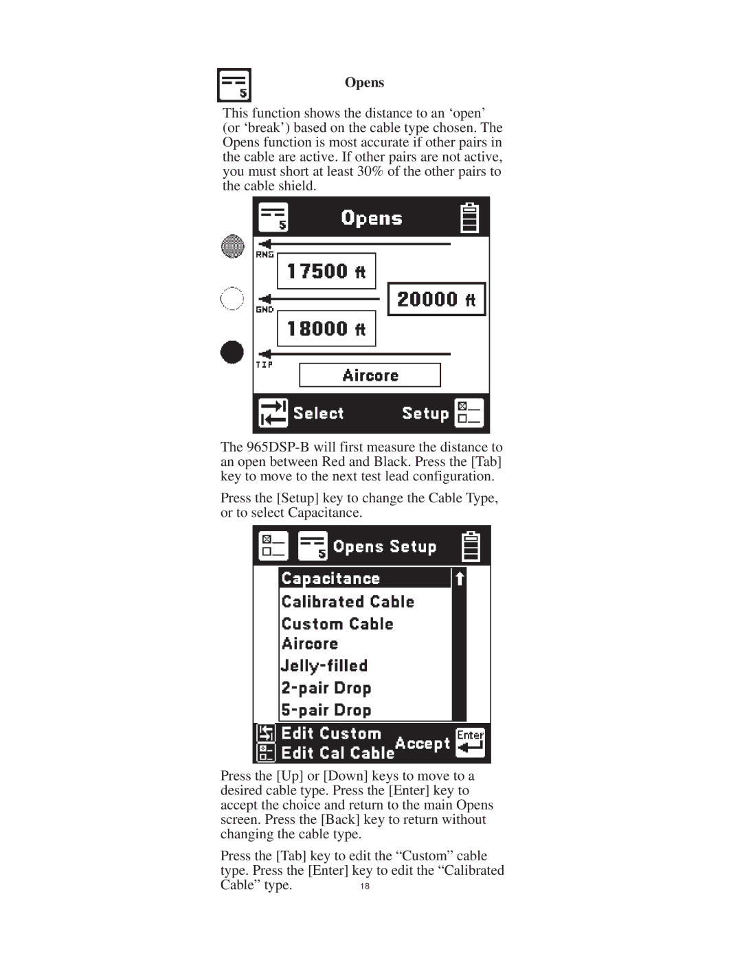 3M 965DSP-B instruction manual Opens 