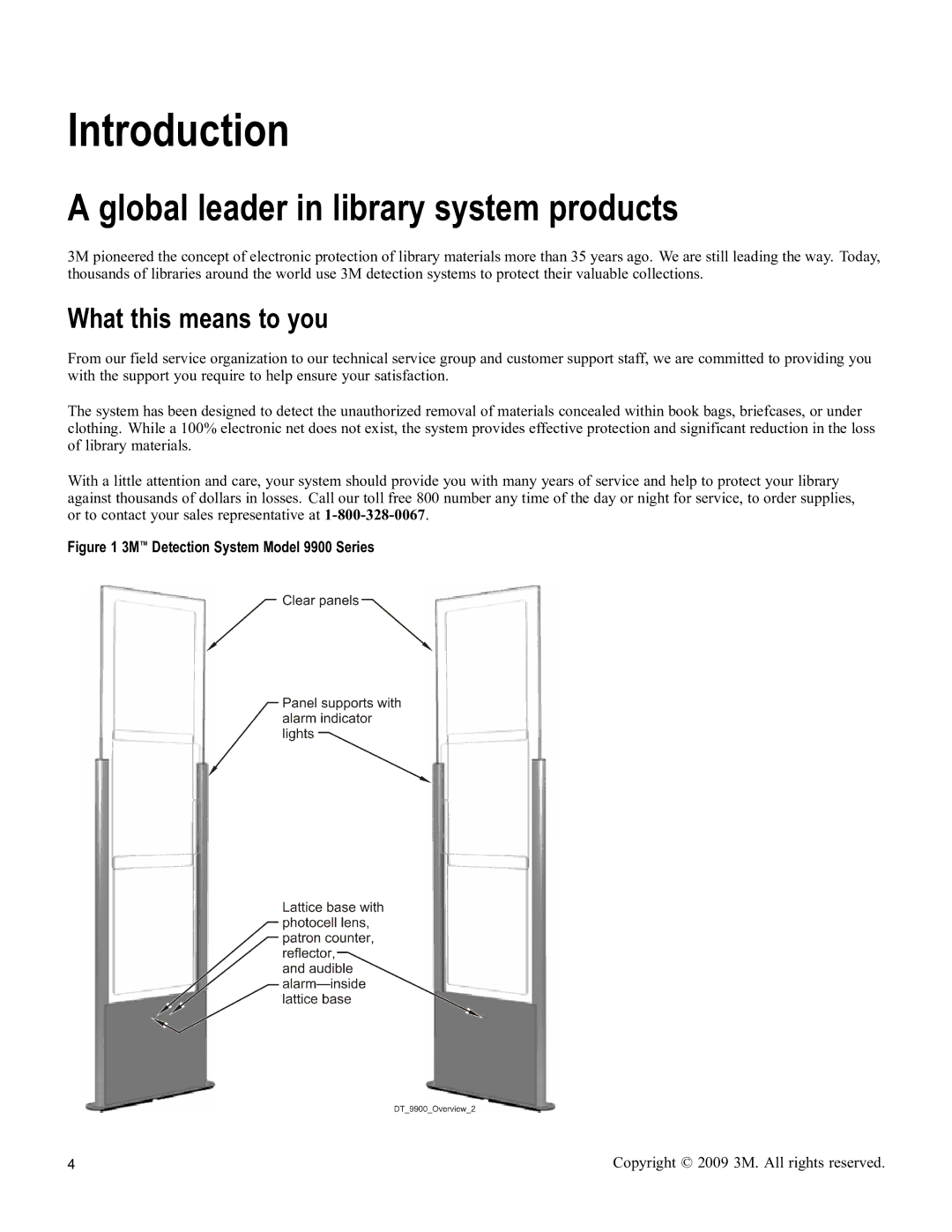 3M 9900 Series owner manual Introduction, Global leader in library system products, What this means to you 