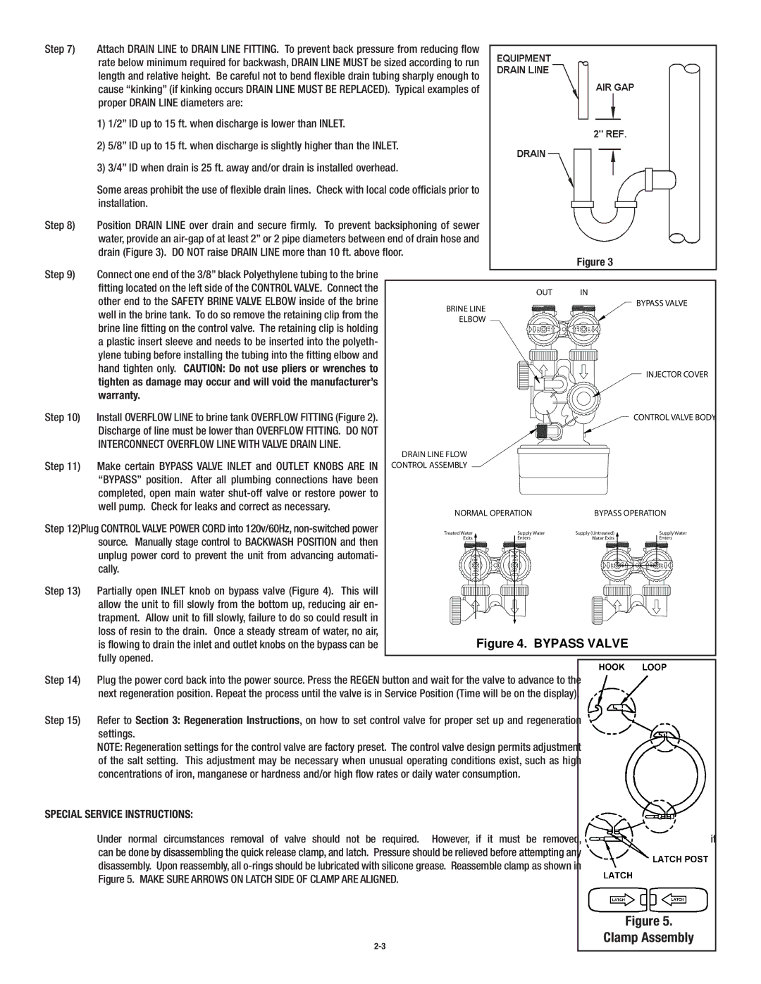 3M CSFM1254 operating instructions Clamp Assembly 