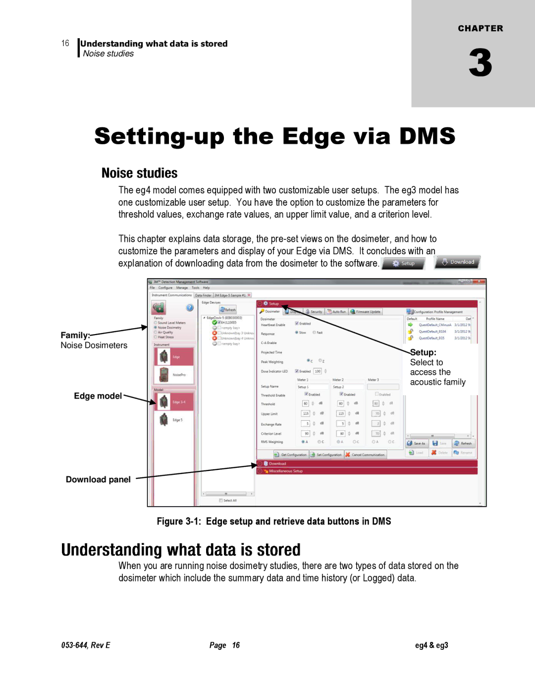 3M eg3, eg4 user manual Setting-up the Edge via DMS 