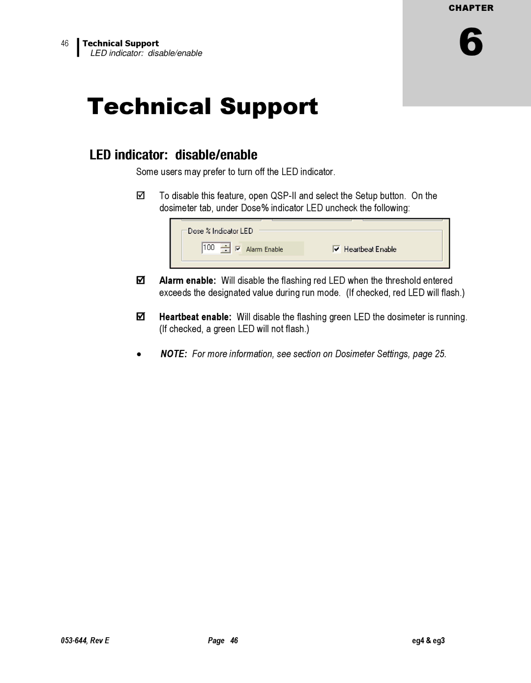 3M eg3, eg4 user manual Technical Support 