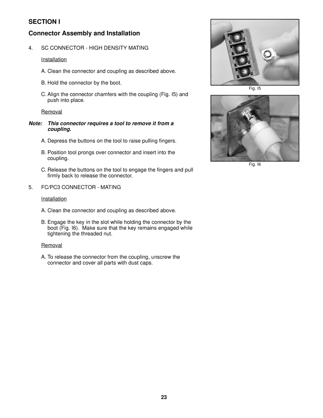 3M PC3, FC manual Section 