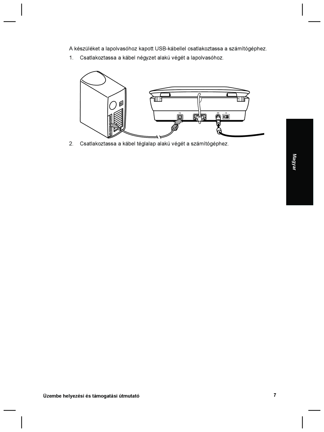 3M G4000 manual Magyar 