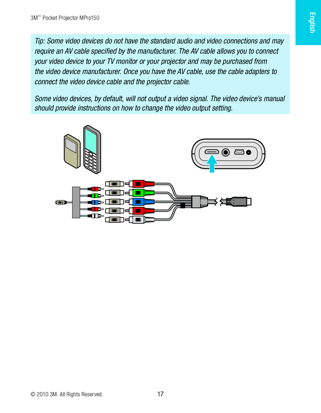 3M MPro150 manual English 