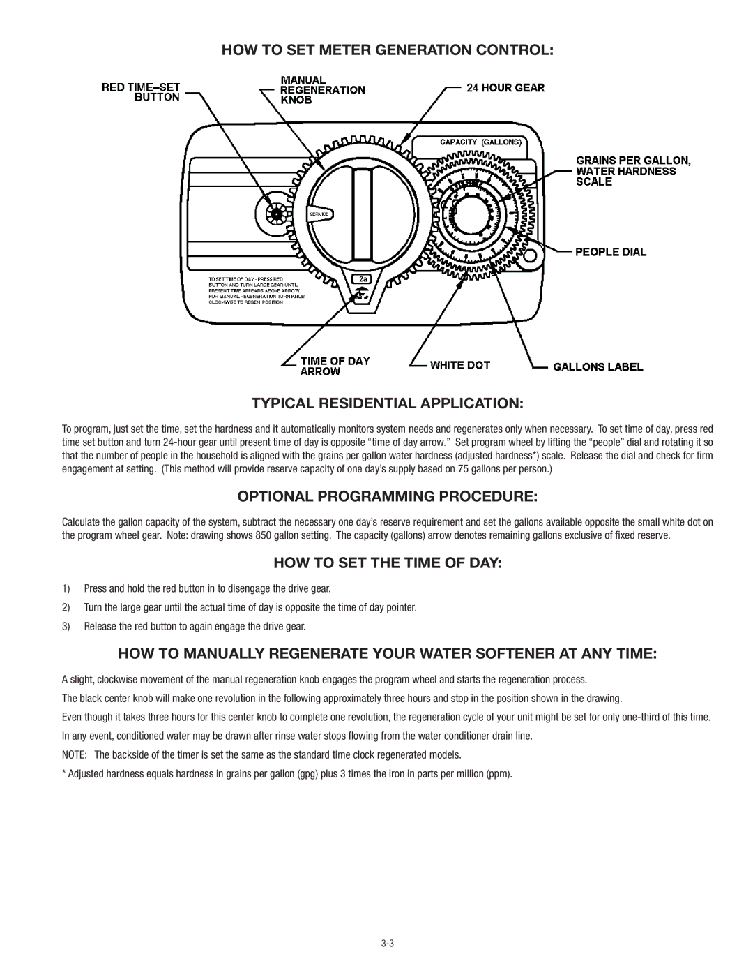 3M NWS200M, NWS150M, NWS100M manual Optional Programming Procedure 