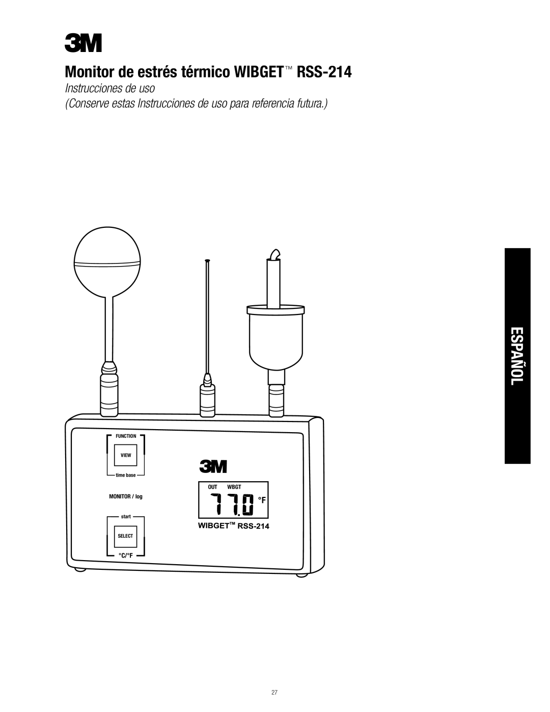 3M RSS-214 manual Español 