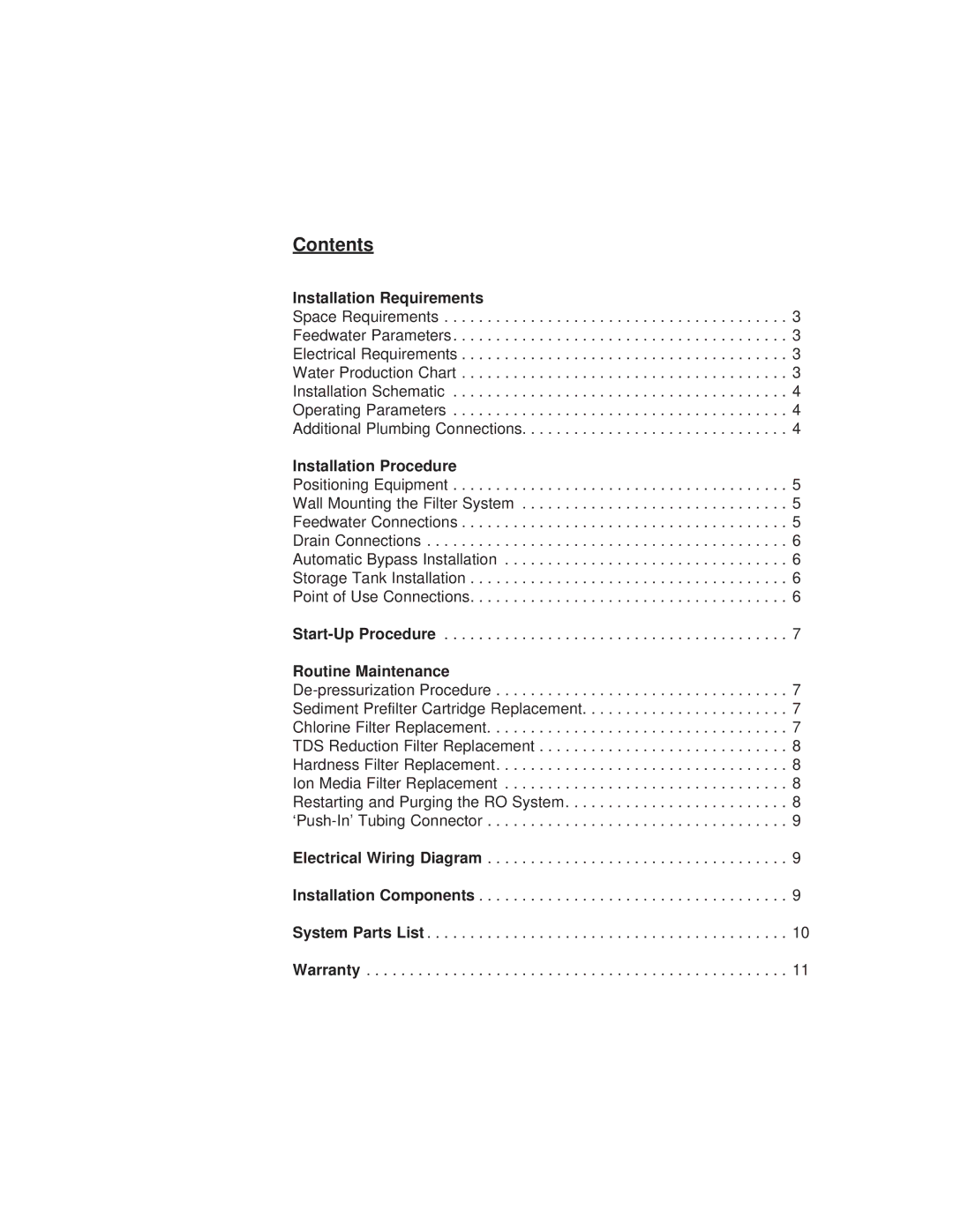 3M STM150, TSR150 owner manual Contents 