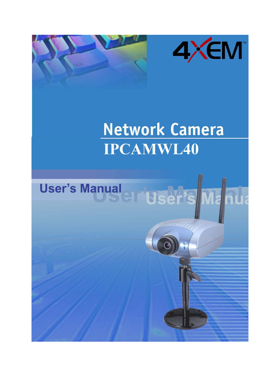 4XEM IPCAMWL40 manual 