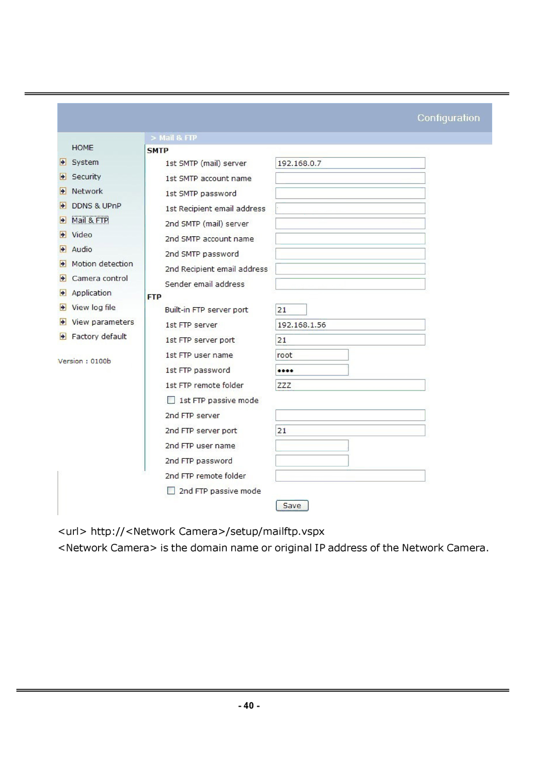 4XEM IPCAMWPTZ manual 