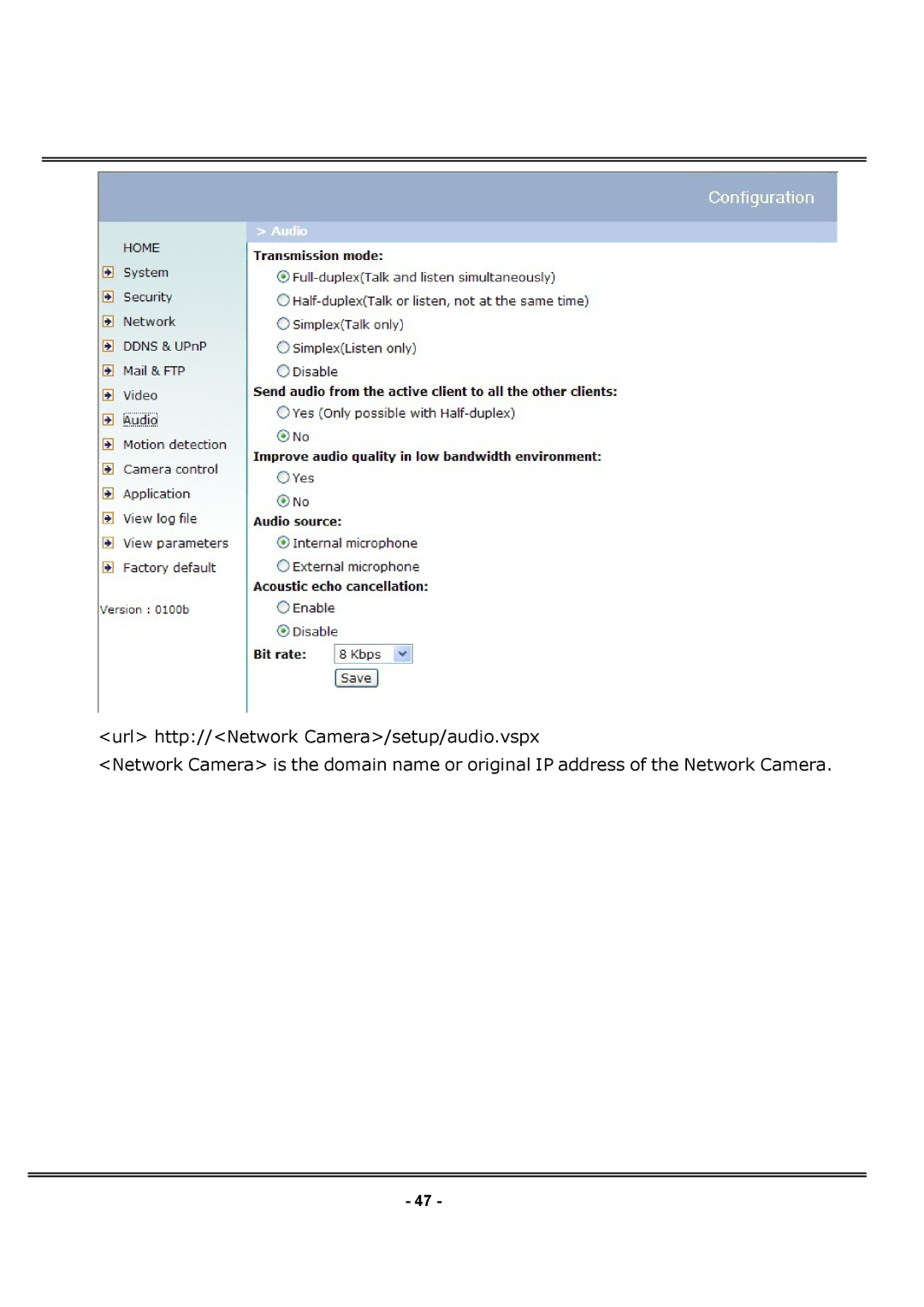 4XEM IPCAMWPTZ manual 