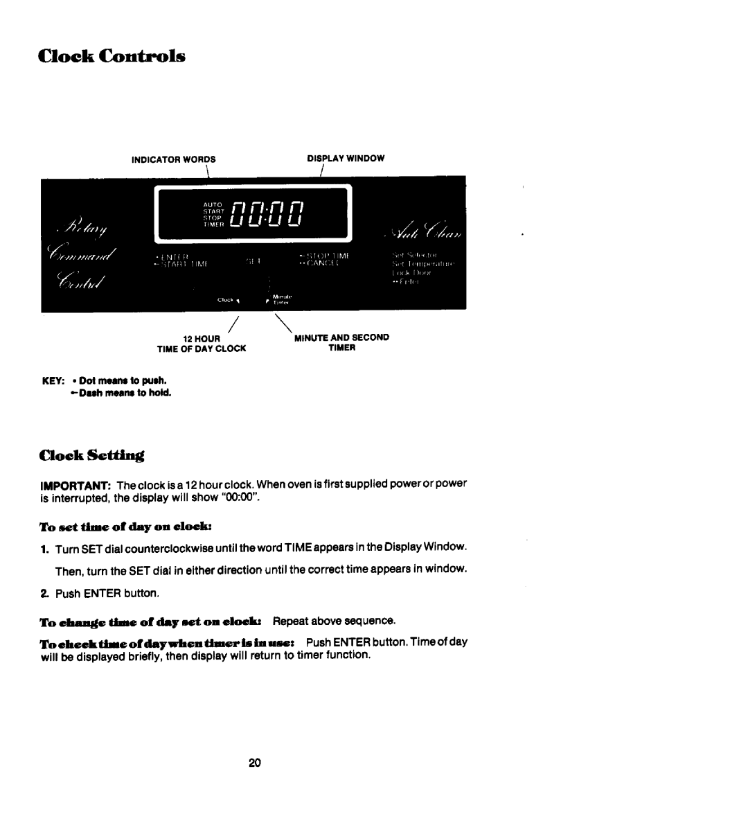 888 Digital S136, S156, S161 manual Cloek Controls, Clock Sgttlng 