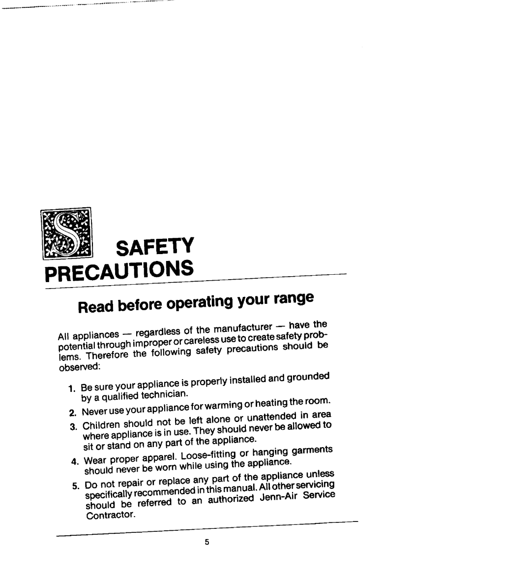 888 Digital S136, S156, S161 manual Safety Precautions 