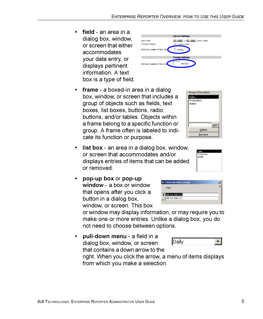 8e6 Technologies ER 4.0 manual Enterprise Reporter Overview HOW to USE this User Guide 