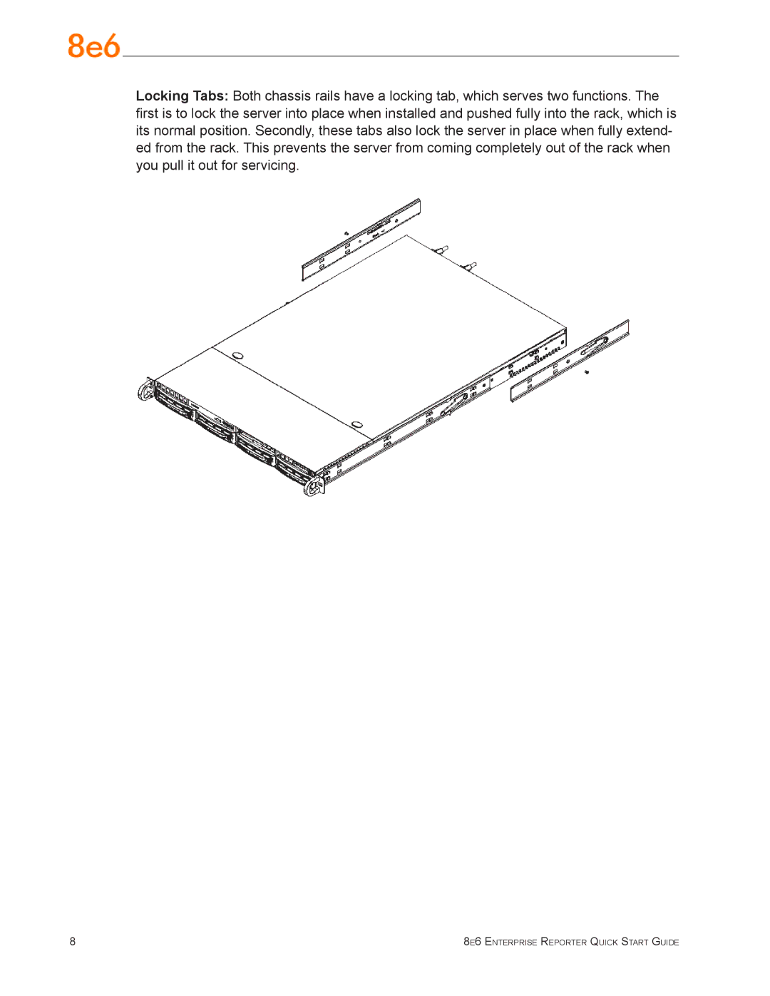 8e6 Technologies HL-022-002, HL-002-002, SL-002-002 quick start 8e6 Enterprise Reporter Quick Start Guide 