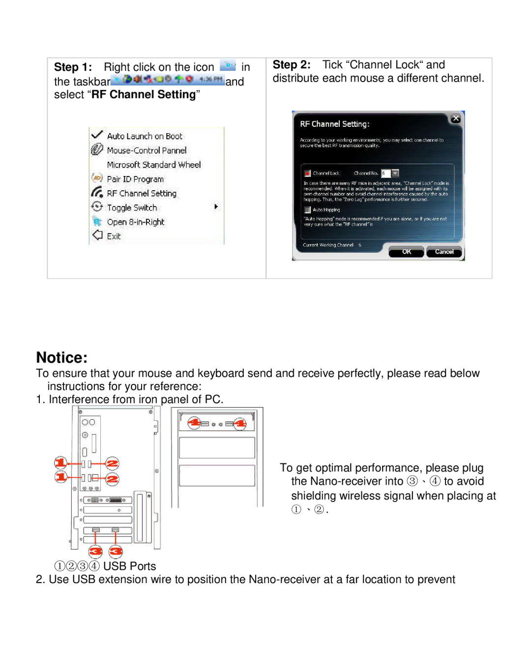 A4 Tech G7-630 user manual 