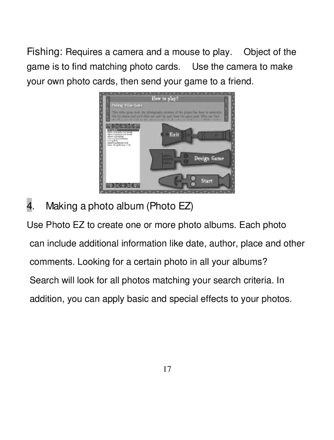 A4 Tech PK-335 user manual Making a photo album Photo EZ 