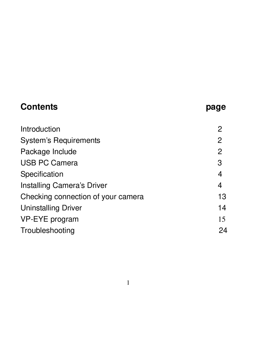 A4 Tech PK-5 user manual Contents 