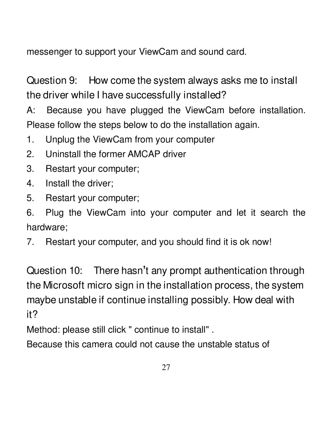 A4 Tech PK-635 user manual Messenger to support your ViewCam and sound card 