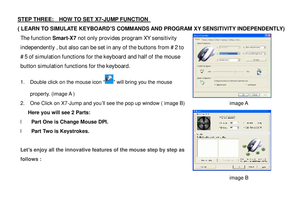 A4 Tech X-710, X-718 user manual Image B 