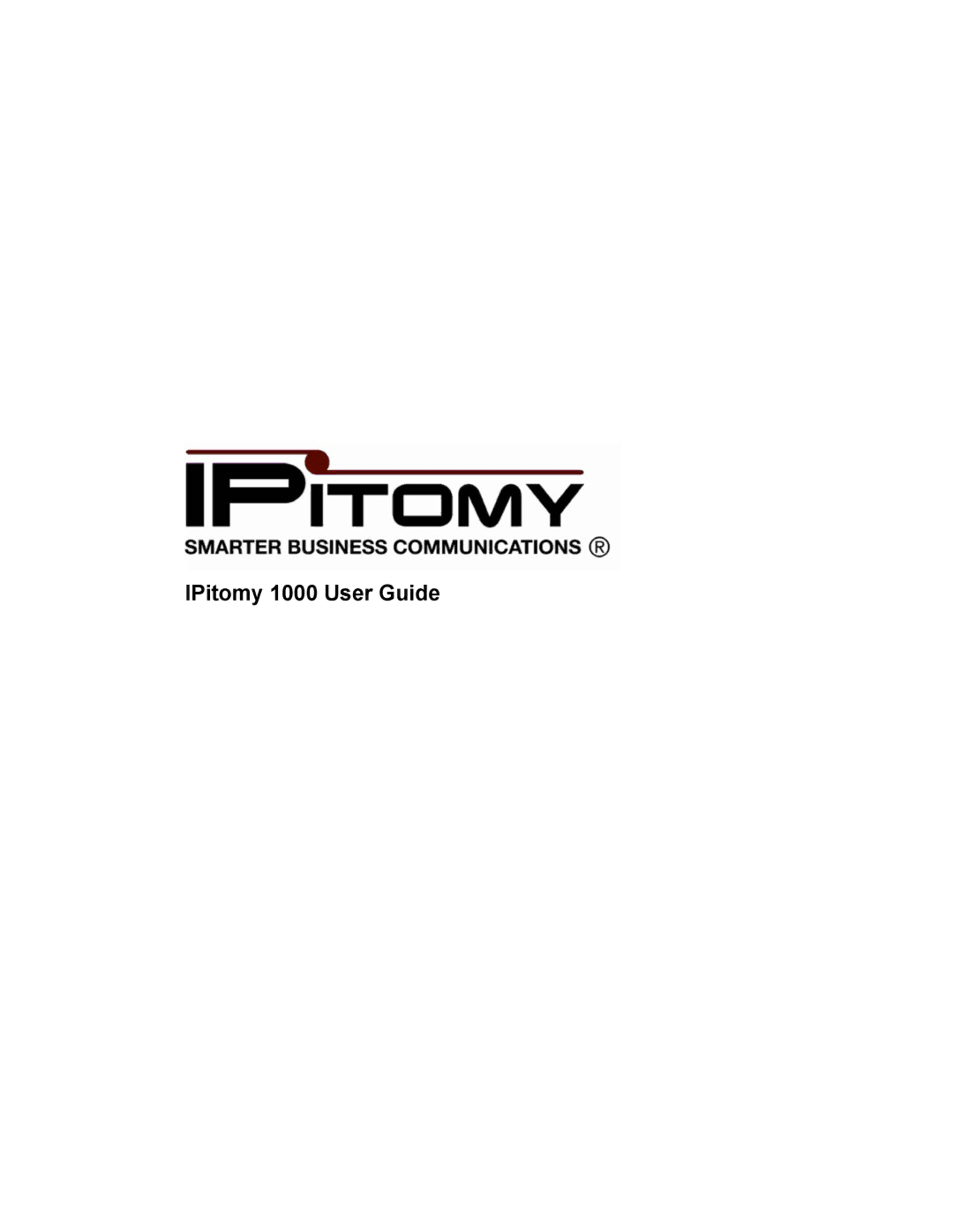 Aastra Telecom manual IPitomy 1000 User Guide 