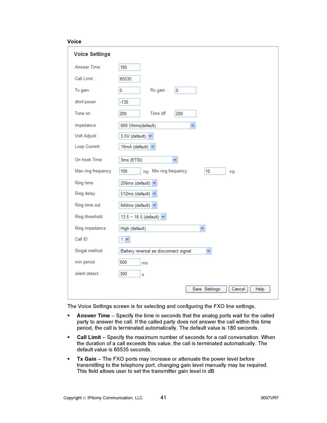 Aastra Telecom 1000 manual Voice 