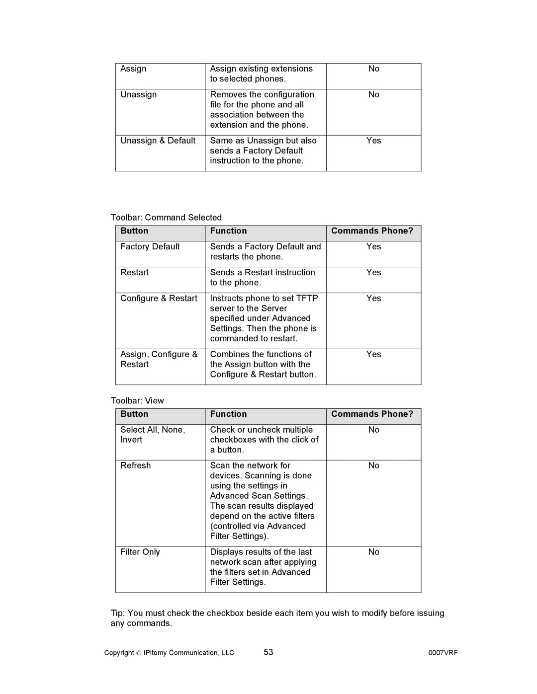 Aastra Telecom 1000 manual Factory Default Sends a Factory Default 