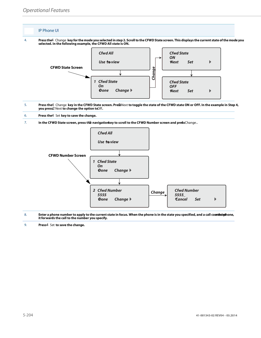 Aastra Telecom 41-001343-02 manual 204 