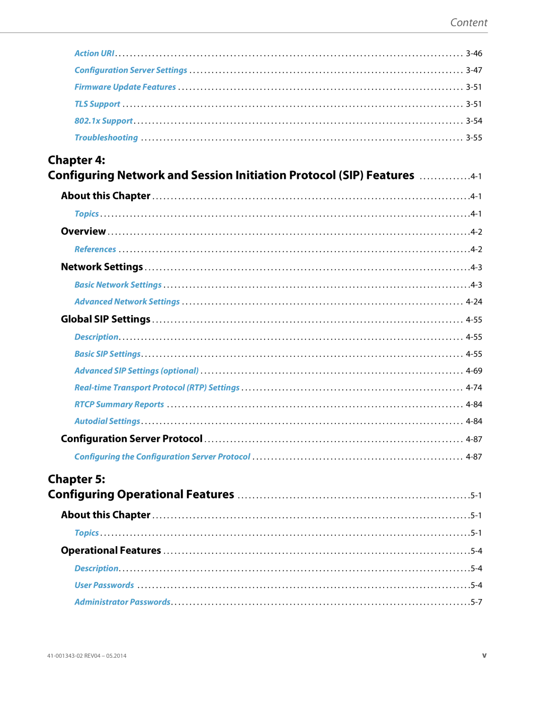 Aastra Telecom 41-001343-02 manual Configuring Operational Features 