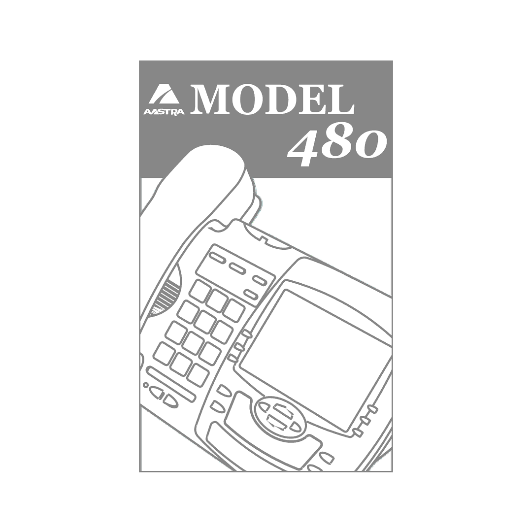 Aastra Telecom 480 manual 